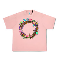 Salmon Crown of thorns Easter Day Urban Heavy Tee - Neo Western