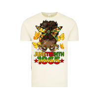 Vintage Arctic juneteenth 1865 afro bun Vintage Tee - HRA Design Shop