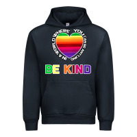 Navy In A World Where You Can Be Anything Be Kind Shirt Urban Hoodie - Bettercallsaul