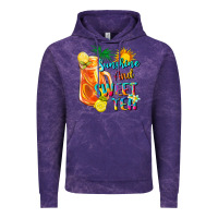 Cloud Purple sunshine and sweet tea Vintage Hoodie - texasbilliewilder
