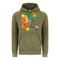 Vintage Olive sunshine and sweet tea Vintage Hoodie - texasbilliewilder