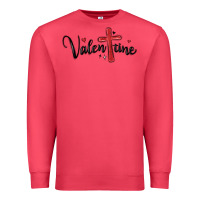Cardinal valentine cross glitter Premium Sweatshirt - MaliasSmallBusiness