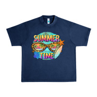 Navy summer time sunset glasses Urban Heavy Tee - BarkalooDesign