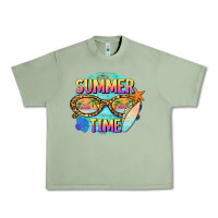 Oil Green summer time sunset glasses Urban Heavy Tee - BarkalooDesign