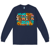 Navy senior 2024 Long Sleeve Tee - Artiststas