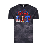Cloud Black Let's get lit 4th of July Vintage Tee - Neo Western