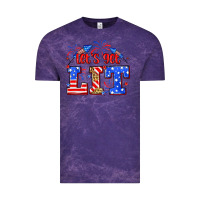 Cloud Purple Let's get lit 4th of July Vintage Tee - Neo Western