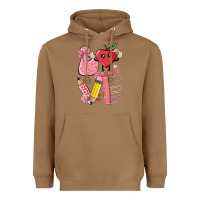 Toasted Coconut love teacher Heavyweight Hoodie - MaliasSmallBusiness