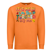 Carrot its me hi im the teacher its me nca Premium Sweatshirt - NancyCooperArtShop