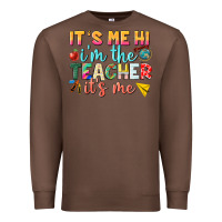 Chestnut its me hi im the teacher its me nca Premium Sweatshirt - NancyCooperArtShop