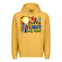 Mustard this little light of mine Premium Hoodie - LillyAllenDesigns