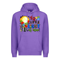 Purple this little light of mine Premium Hoodie - LillyAllenDesigns