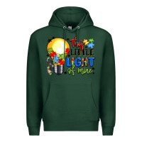 Sports Green this little light of mine Premium Hoodie - LillyAllenDesigns