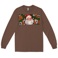 Chestnut christmas with santa Long Sleeve Tee - AdoDesignShop