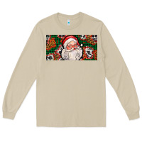 Mushroom christmas with santa Long Sleeve Tee - AdoDesignShop