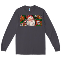 Smoke christmas with santa Long Sleeve Tee - AdoDesignShop