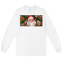 White christmas with santa Long Sleeve Tee - AdoDesignShop