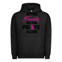 Pigment Black In This Family No One Fights Alone Urban Hoodie - Bettercallsaul