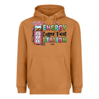 Meerkat energy coffee fuel station Heavyweight Hoodie - MaliasSmallBusiness