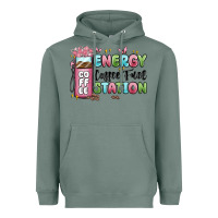 Sage energy coffee fuel station Heavyweight Hoodie - MaliasSmallBusiness