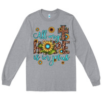 Heather Grey all my hope is in jesus Long Sleeve Tee - JahusDesignShop