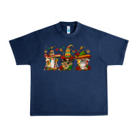 Navy mexican gnomies Urban Heavy Tee - FaDigitalArtStudio