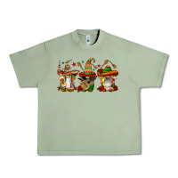 Oil Green mexican gnomies Urban Heavy Tee - FaDigitalArtStudio