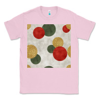 Bubblegum Pink christmas points seamless pattern Classic Tee - BundleAndBundleShop