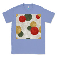 Colony Blue christmas points seamless pattern Classic Tee - BundleAndBundleShop