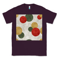 Plum christmas points seamless pattern Classic Tee - BundleAndBundleShop