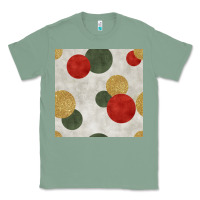 Sage christmas points seamless pattern Classic Tee - BundleAndBundleShop