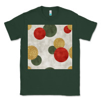 Sports Green christmas points seamless pattern Classic Tee - BundleAndBundleShop