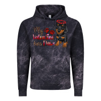 Cloud Black my valentine has paws Vintage Hoodie - RanaPortraitStore