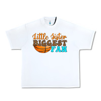 White little sister biggest fan Urban Heavy Tee - HRA Design Shop
