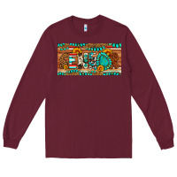 Burgundy senior 2024 Long Sleeve Tee - Artiststas