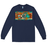 Navy senior 2024 Long Sleeve Tee - Artiststas