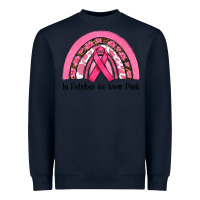 Navy in october we wear pink Heavyweight Sweatshirt - RanaPortraitStore