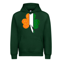 Forest Green Shamrock Boobs St Patrick's Day design Urban Hoodie - Bettercallsaul