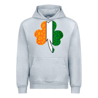 Heather Grey Shamrock Boobs St Patrick's Day design Urban Hoodie - Bettercallsaul