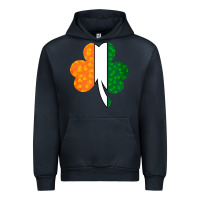 Navy Shamrock Boobs St Patrick's Day design Urban Hoodie - Bettercallsaul