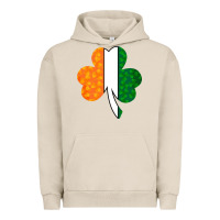 Pigment French Oak Shamrock Boobs St Patrick's Day design Urban Hoodie - Bettercallsaul