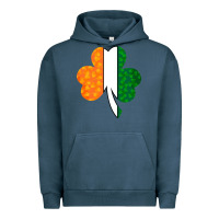 Pigment Midnight Navy Shamrock Boobs St Patrick's Day design Urban Hoodie - Bettercallsaul