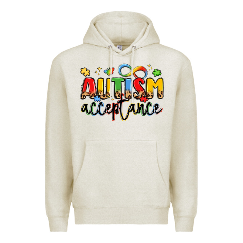 Autism Acceptance Premium Hoodie by LillyAllenDesigns | Teevron