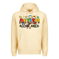 Pina Colada autism acceptance Premium Hoodie - LillyAllenDesigns
