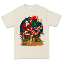 Bone Christmas  camel with Santa Premium Tee - BarkalooDesign