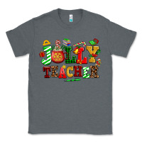 Charcoal Heather jolly teacher Classic Tee - AdoDesignShop