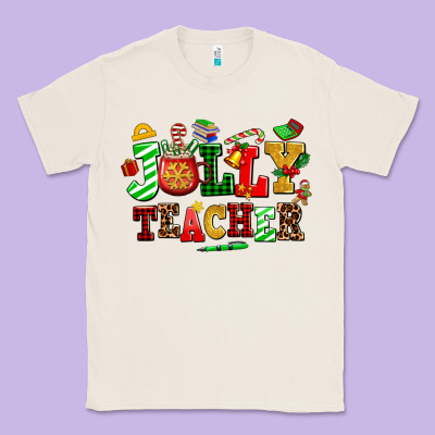 Jolly Teacher Classic Tee Designed By Adodesignshop