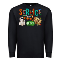 Black service mode on Premium Sweatshirt - NancyCooperArtShop