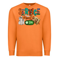 Carrot service mode on Premium Sweatshirt - NancyCooperArtShop