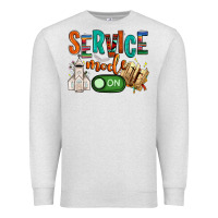 Oatmeal Heather service mode on Premium Sweatshirt - NancyCooperArtShop